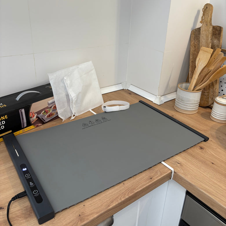 Alfombrilla calentadora de alimentos