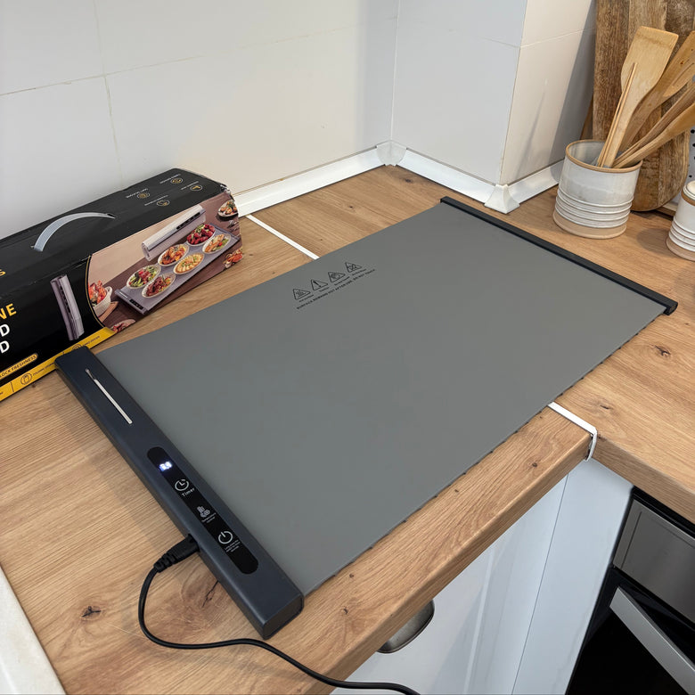 Alfombrilla calentadora de alimentos